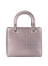 Medium Lady Dior Micro Cannage, back view